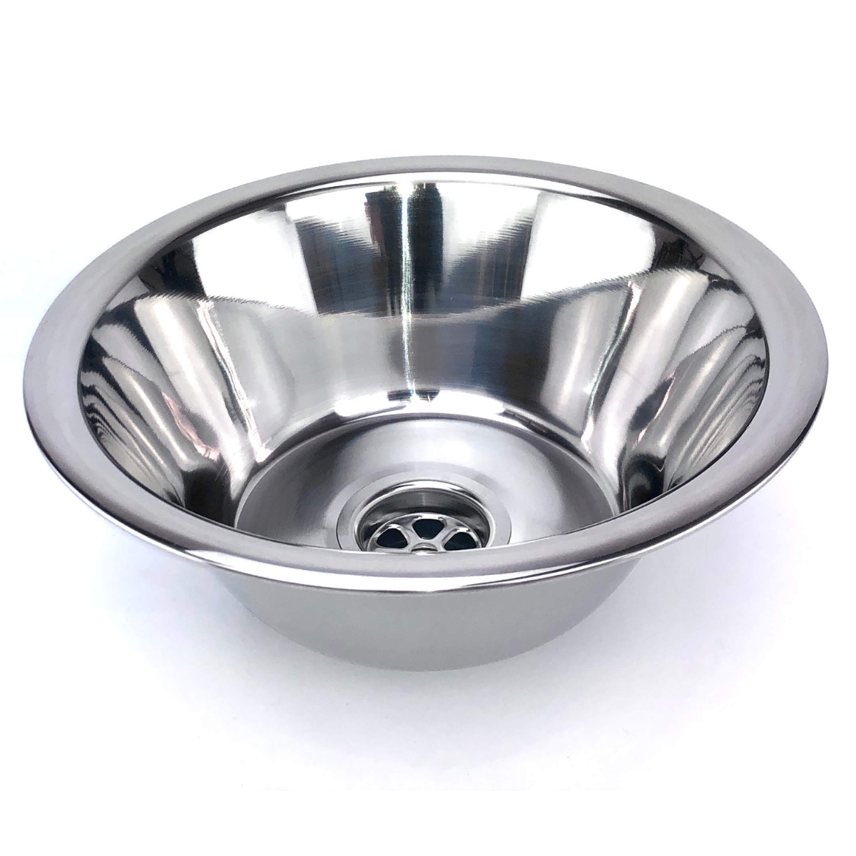 Bausatz Camping Spüle mit Wasserhahn, rund