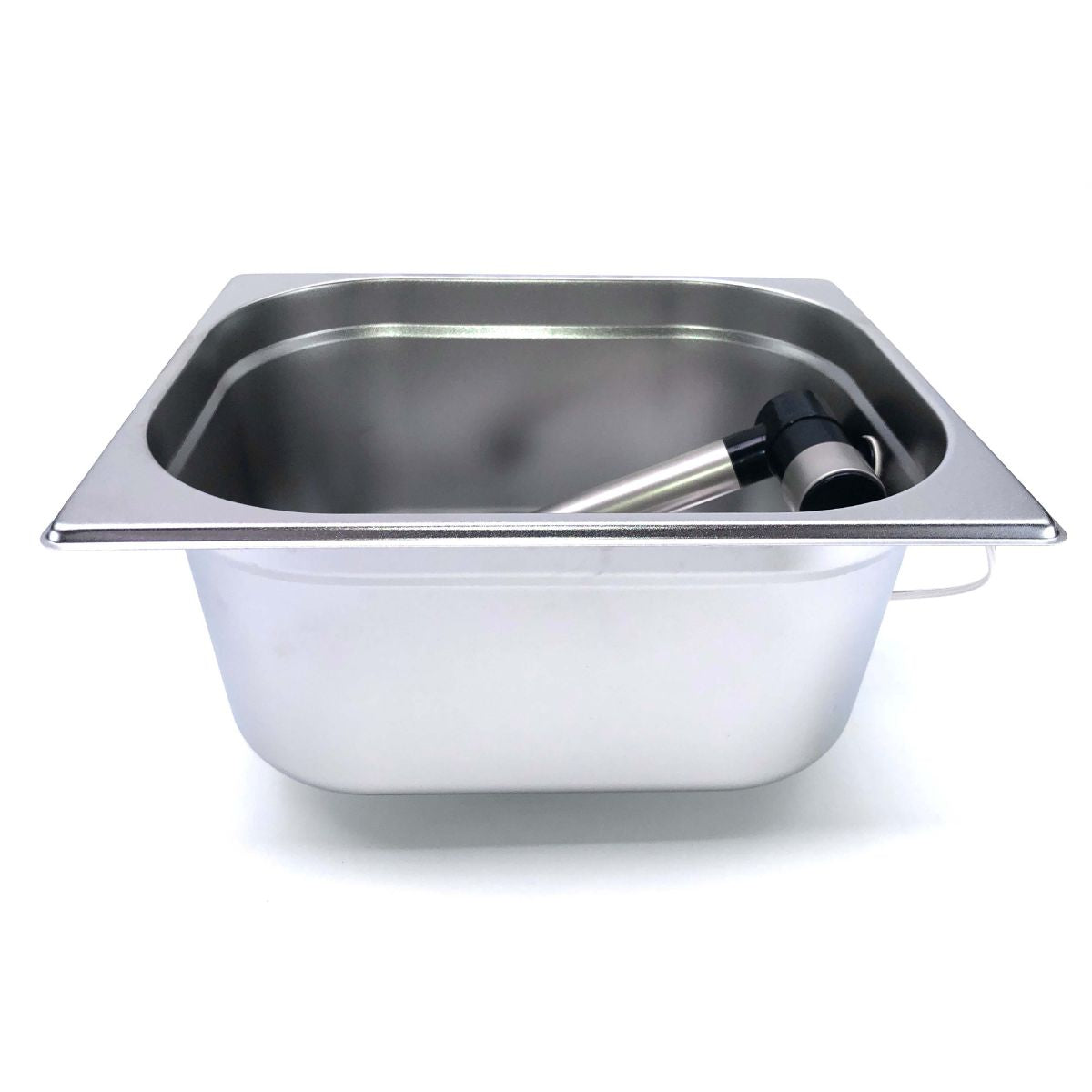 Bausatz Camping Spüle mit Wasserhahn, eckig