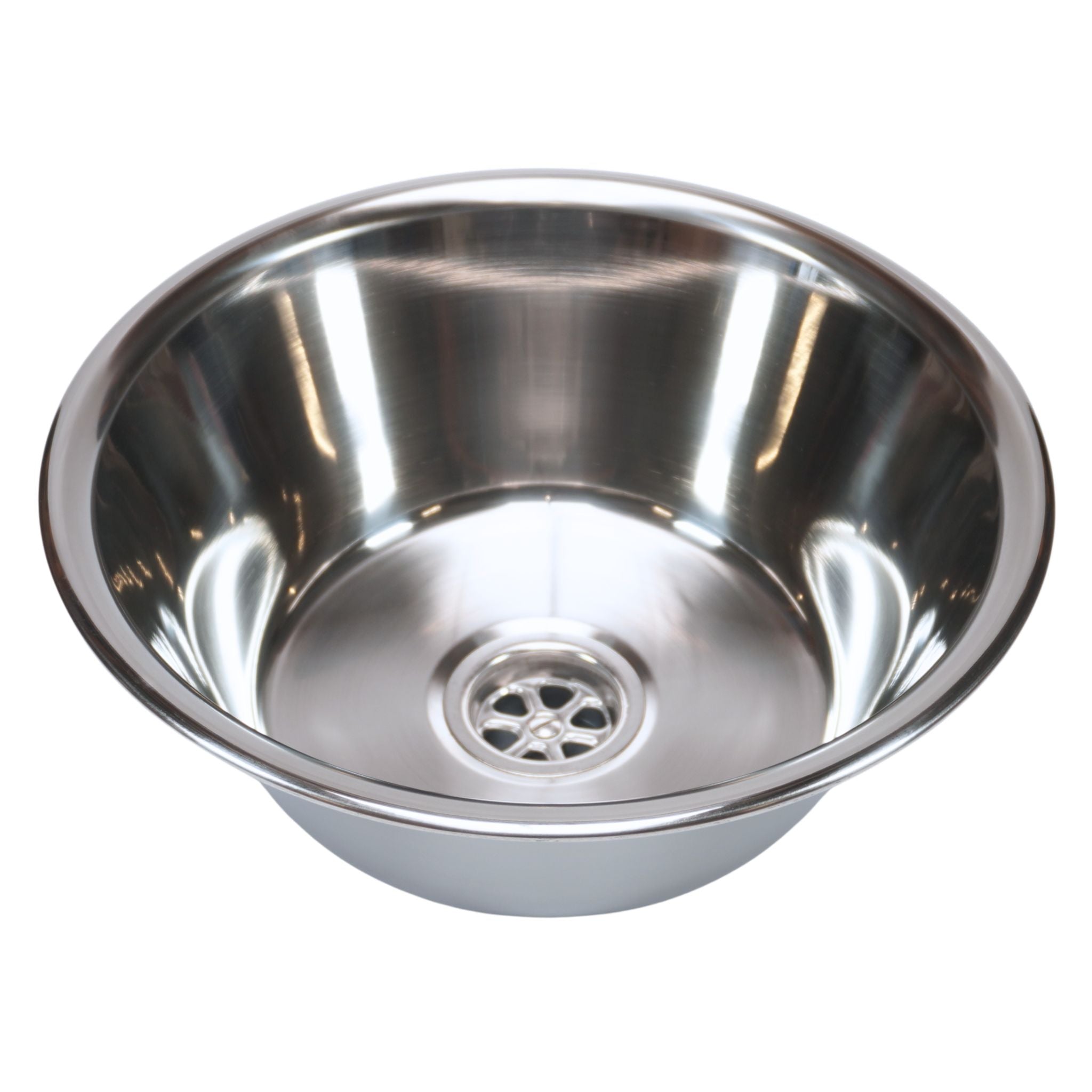 Bausatz Camping Spüle mit Wasserhahn, rund